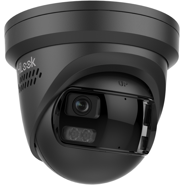 HiLook 8MP 180 Degree Dual-Lens All-In-One Camera Black - IPC-T289PH-MU/SL(2mm)(BLACK)
