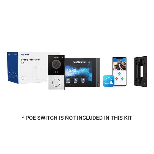 Akuvox IP INTERCOM LINUX KIT (E12S/S562/ANGLE BRACKET) IP Intercom Linux Kit (E12S/S562/Angle Bracket)