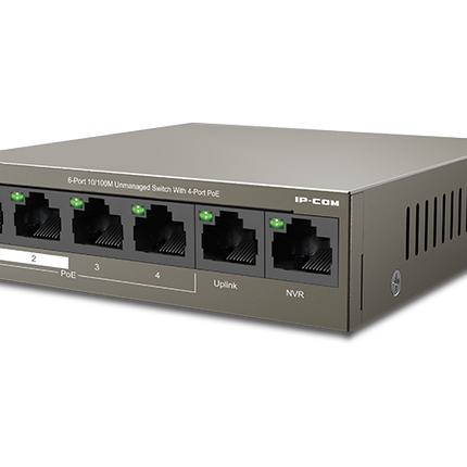 F1106P-4-63W is an unmanaged PoE switch-IP-COM-World Wide Wireless