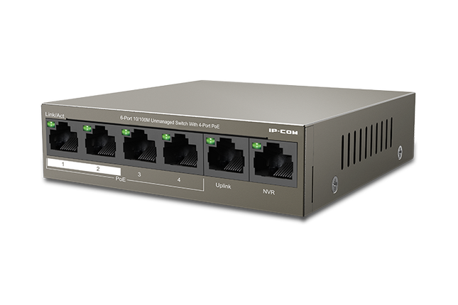 F1106P-4-63W is an unmanaged PoE switch-IP-COM-World Wide Wireless