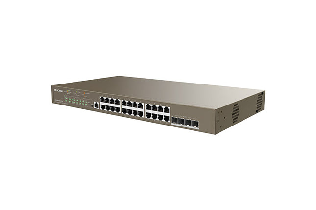 G5328XP-24-410W L3 Managed PoE Switch With 4-Port 10G SFP-IP-COM-World Wide Wireless