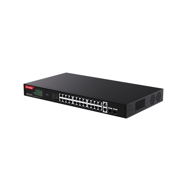 G1128P-24-410W 26GE+2SFP Ethernet Unmanaged Switch With 24-Port PoE-IP-COM-World Wide Wireless