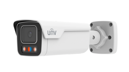 Uniview Security Camera: 6MP Bullet, 2.8mm Fixed, Tri-Guard Dual-Light, IP67 - IPC2B16SS-ADF28KMC-I1