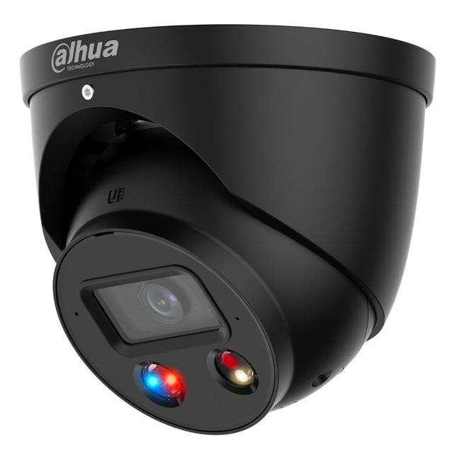 Dahua IPC-HDW3849H-AS-PV-ANZ-S2-BLK Security Camera: 8MP TiOC 3.0 Turret, 2.8mm, Wizsense, Smart Dual Light, AcuPick, SMD 4.0, IP67