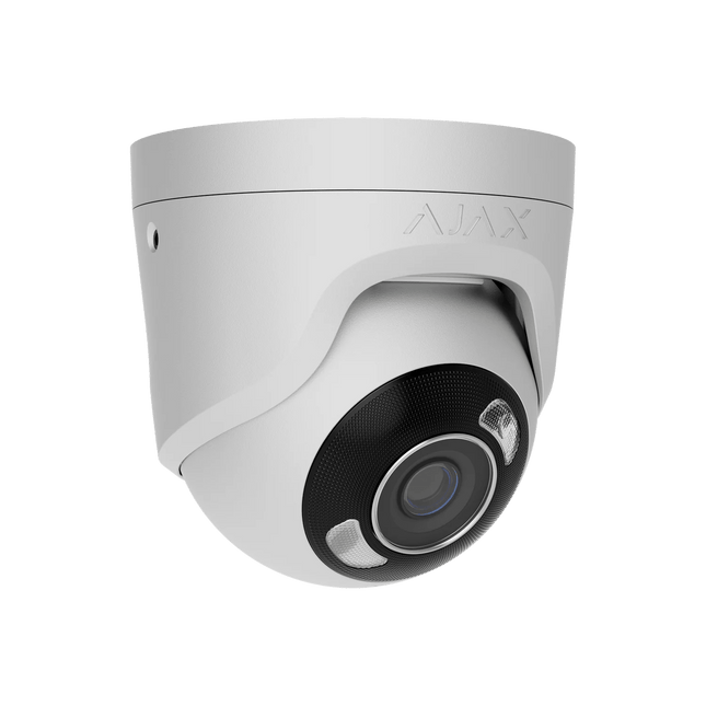 Ajax 5MP 2.8mm Turret HL Camera - White/Black