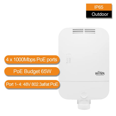 Wi-Tek Gigabit Outdoor PoE Switch  - WI-PS306GF-O