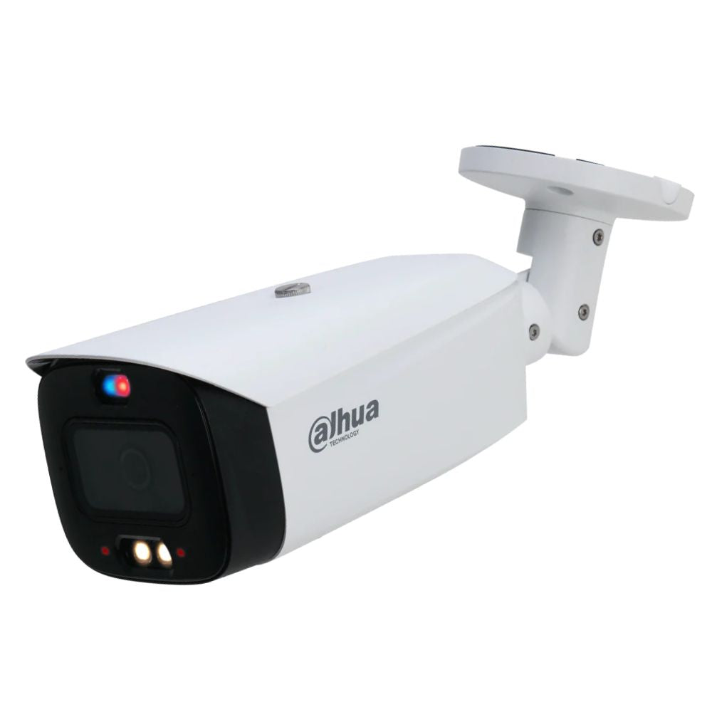 Dahua Security Camera: 5MP TIOC 2.0 Bullet, 2.8mm, Active Deterrence, WizSense AI - DH-IPC-HFW3549T1P-AS-PV-0280B-S3
