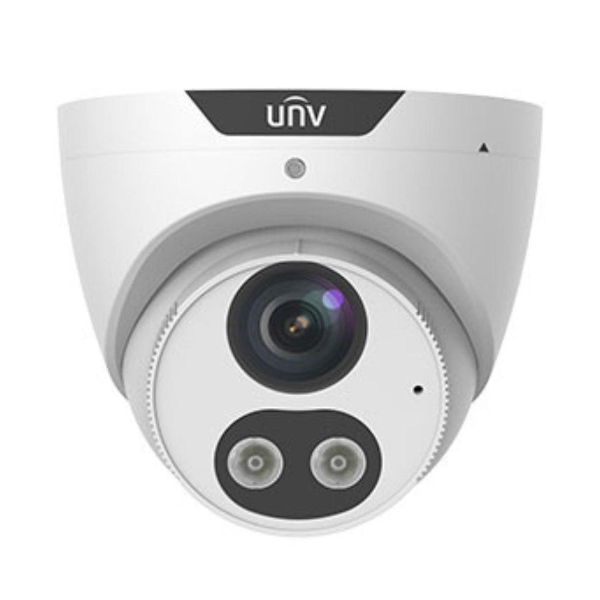 Uniview ColourHunter Security System: 2x 8MP Turret Cams, 4CH 4K NVR + HDD