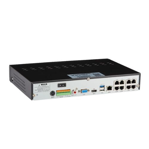 IVSEC LX-Series 8 Channel Network Video Recorder 8MP - IVNR008XA-2TB