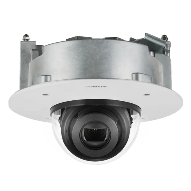 Hanwha Wisenet X Plus 2MP Indoor Flush Mount Dome Camera, H.265, WDR, 2.8-12mm - HAN-XND-6081F