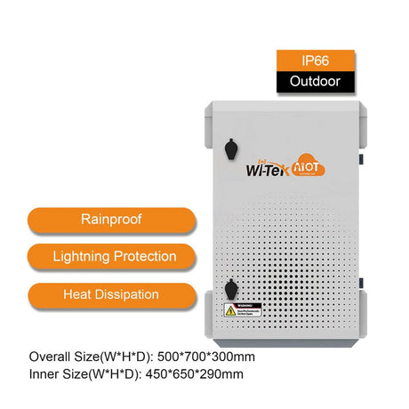 Wi-Tek Smart IoT Box  IP66 and IK10 Housing (500*700*300 MM) - WI-IOTBOX03
