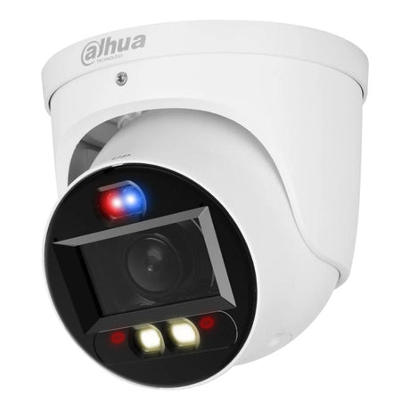 Dahua Security Camera: 8MP TiOC 2.0 Turret Motorised, WizSense, Full-Colour, Active Deterence -DH-IPC-HDW3849H-ZAS-PV-ANZ