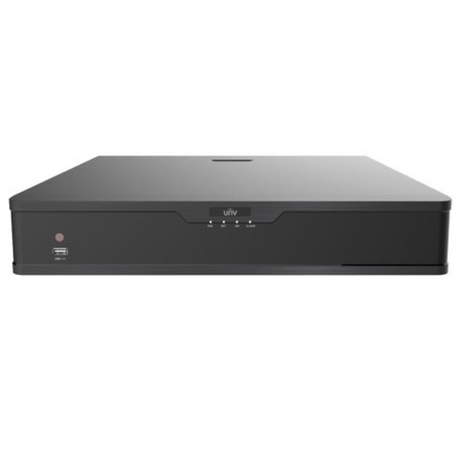 Uniview 32CH Network Video Recorder: 8MP, 160MBPS INPUT, 4- SATA HDD, Easy Series - NVR304-32S-P16