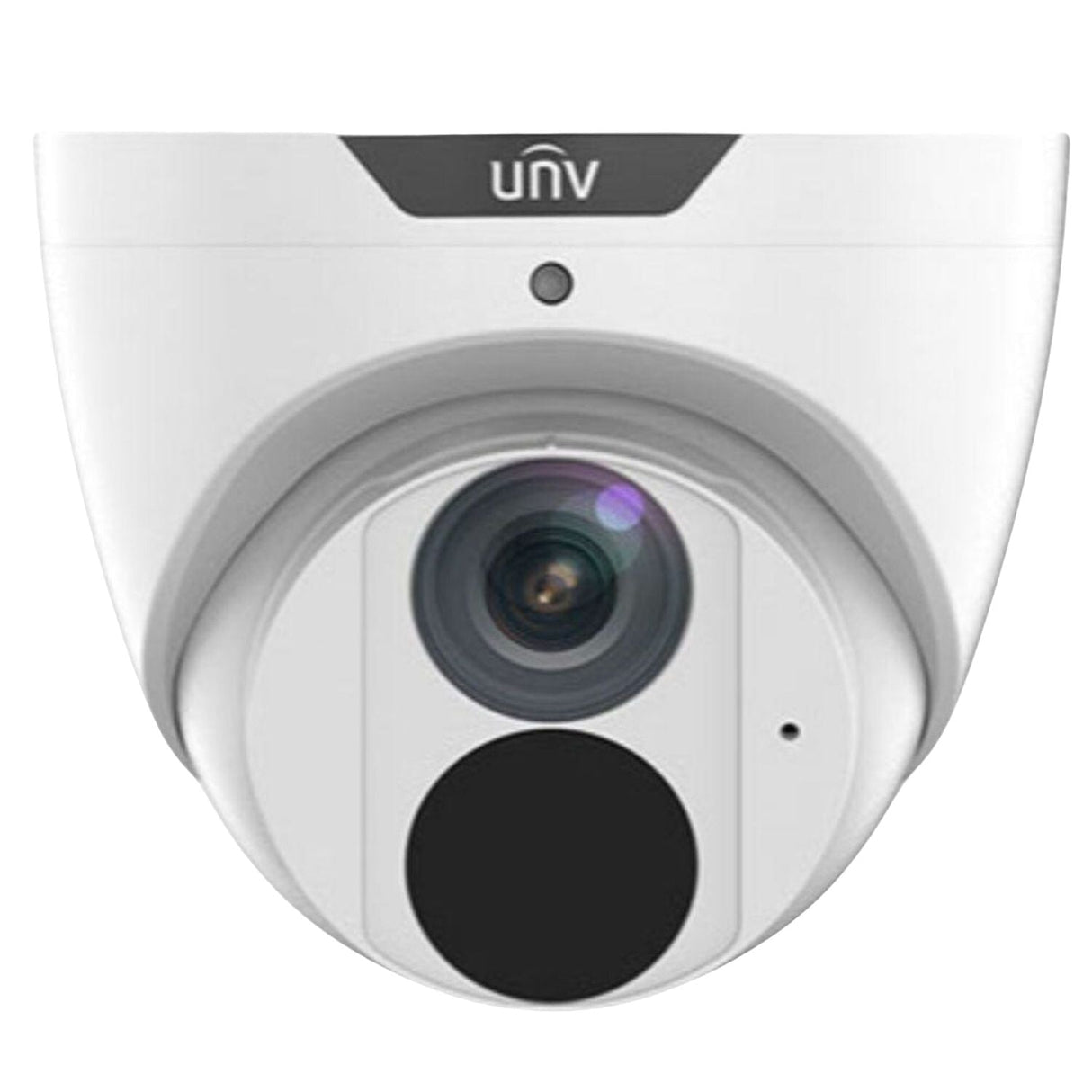 Uniview EasyStar Security System: 8x 6MP Turret Cams, 8CH 4K NVR + HDD (Black)