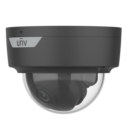 Uniview Security Camera: 6MP Dome, 2.8mm Fixed, LightHunter IR, IP67 - IPC326SS-ADF28K-I1-BK