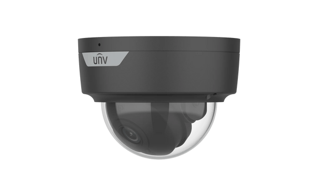 Uniview Security Camera: 6 MP Dome, 2.8mm Fixed, LightHunter IR, IP67 - IPC326SS-ADF28K-I1-BK