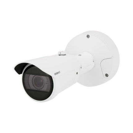 Hanwha Wisenet 4MP Outdoor Bullet Camera, H.265, 60fps, 40m IR, IK10, 2.8-10mm - HAN-XNO-C7083R