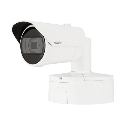 Hanwha Wisenet 4K Outdoor Bullet Camera, H.265, 30fps, 50m IR, IK10, 4.4-9.3mm - HAN-XNO-9083R