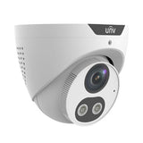 Uniview ColourHunter Security System: 10x 8MP Turret Cams, 16CH 4K NVR + HDD