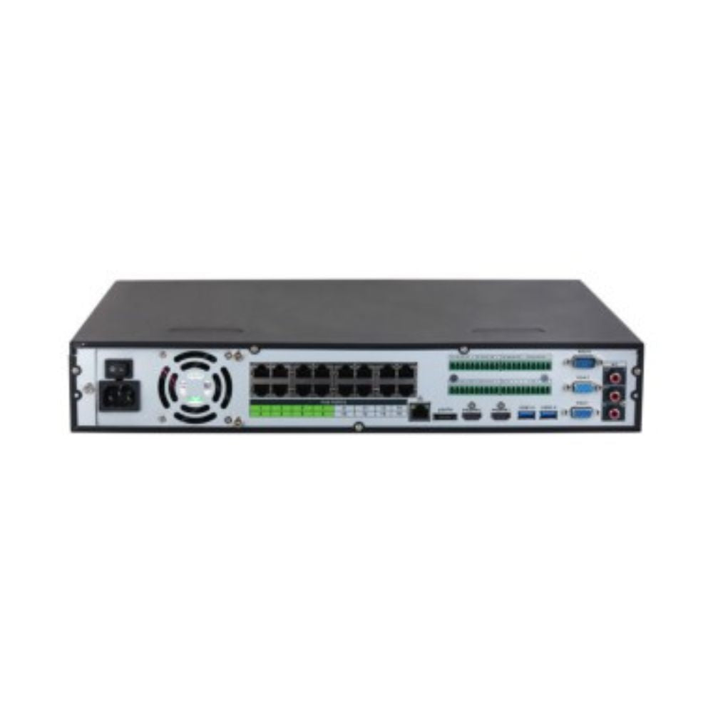 VIP Vision Professional AI 16 Channel Network Video Recorder with PoE (256Mbps) (4 x HDD Bays) - NVR16PRO16P-I3