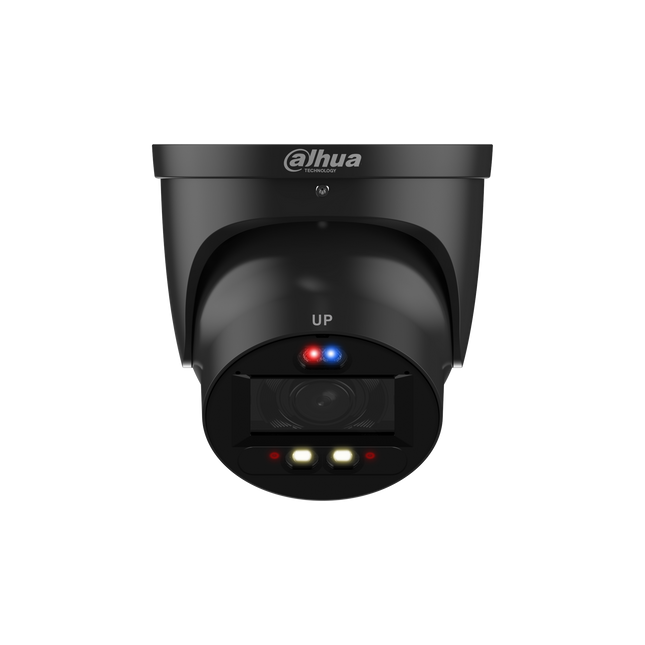 Dahua 8MP TiOC AcuPick Turret Motorised Camera Black - DH-IPC-HDW3849H-ZAS-PV-ANZ-S2-BLK