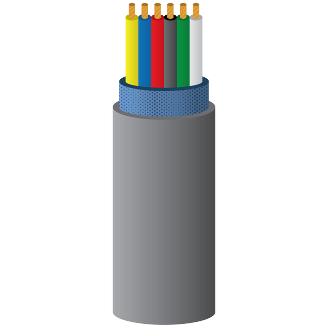 200m 6-Core Access Control Cable (7/0.20mm)