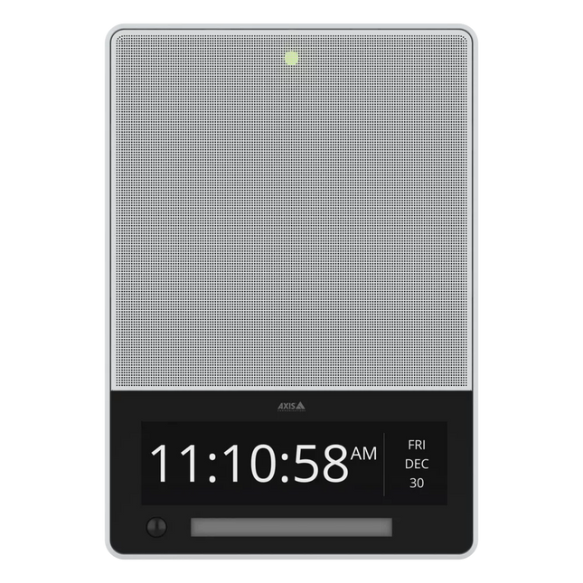 Axis C1710 Wall-Mounted Network Display Speaker, All-in-One - 02959-001