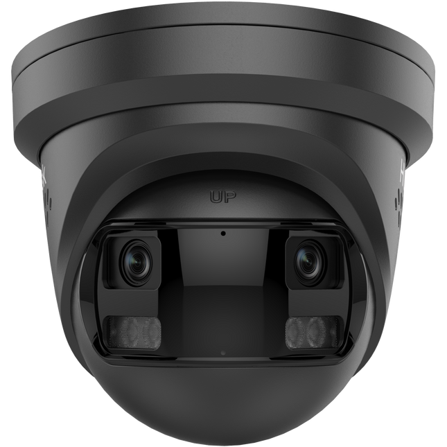 HiLook 8MP 180 Degree Dual-Lens All-In-One Camera Black - IPC-T289PH-MU/SL(2mm)(BLACK)