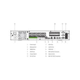VIP Vision Professional AI 16 Channel Network Video Recorder with PoE (256Mbps) (4 x HDD Bays) - NVR16PRO16P-I3