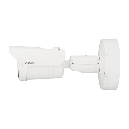 Hanwha Wisenet 6MP Outdoor Bullet Camera, H.265, 30fps, 40m IR, IK10, 4.4-9.3mm - HAN-XNO-C8083R