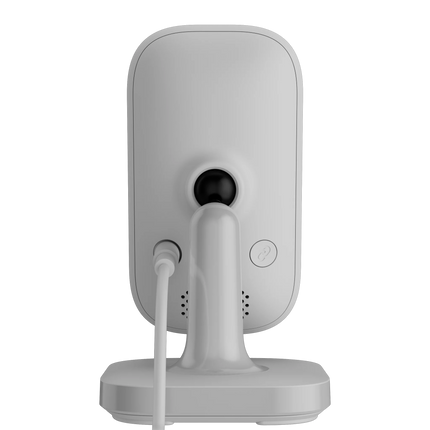 Ajax IndoorCam Wi-Fi security camera with a PIR motion sensor and built-in AI - White/Black
