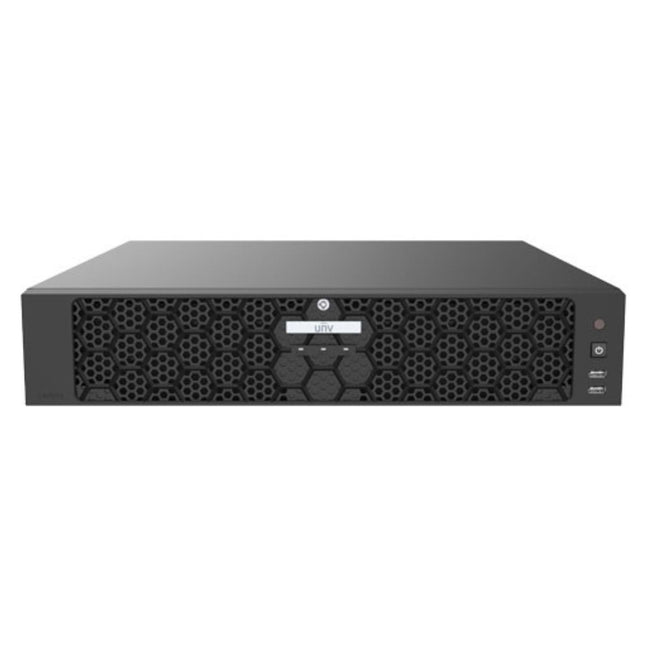Uniview 64CH Network Video Recorder: AI Upto 32MP, 384MBPS INPUT, 8-SATA Prime Series - NVR508-64E-R-IQ