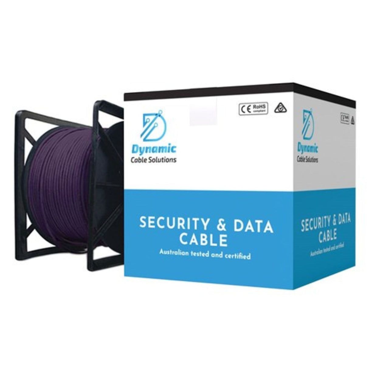 Dynamic Cable Solutions CAT5E - 305m Box, Assorted Colours
