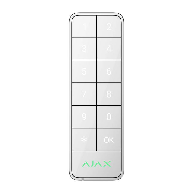 Ajax Superior KeyPad Outdoor Fibra - White/Black/Graphite