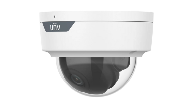 Uniview Security Camera: 8 MP Fixed IR Dome, 2.8 mm, LightHunter, IP67 IK10 – IPC328SS‑ADF28K‑I1