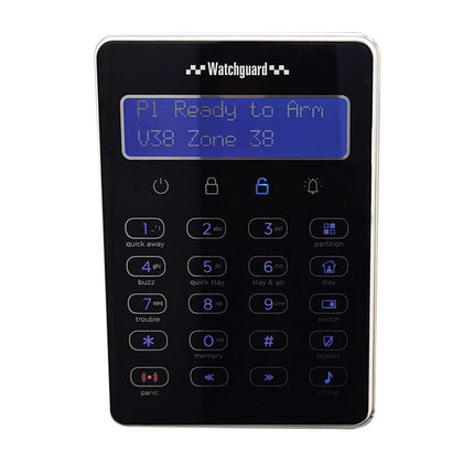 Watchguard Watchguard Professional 8 Zone Alarm Panel & LCD Keypad (Black)