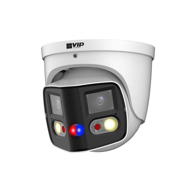 VIP Vision Professional AI Series 8.0MP 180° Active Deterrence Turret