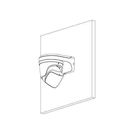 VIP Vision Professional AI Series 8.0MP 180° Active Deterrence Turret