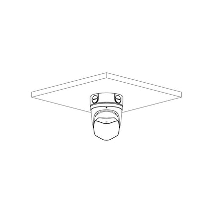 VIP Vision Professional AI Series 8.0MP 180° Active Deterrence Turret