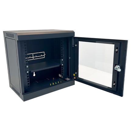 VIP Vision 10'' 6RU 250mm Pre-assembled Wall-Mount Data Cabinet