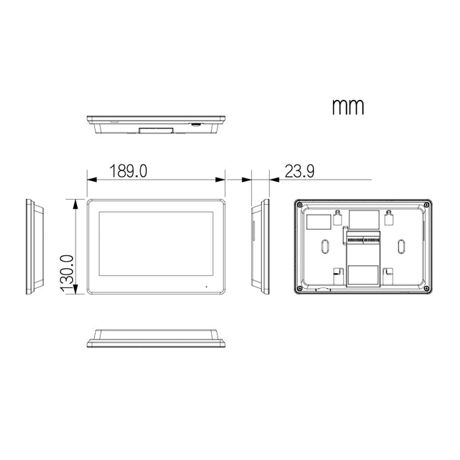 VIP Vision VIP Vision | 2-Wire H-Series WiFi Intercom Monitor