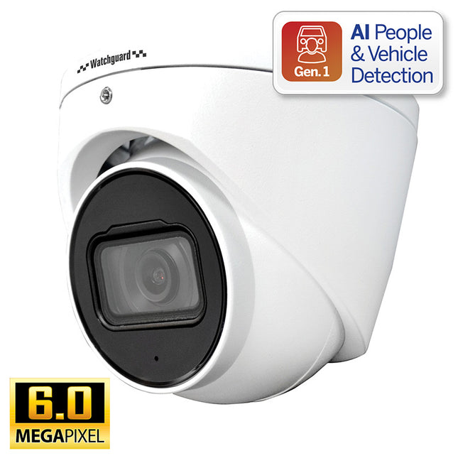 Watchguard LA-Series 6.0MP Fixed AI Turret Camera