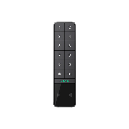 Ajax KeyPad Outdoor Jeweller - Black/White/Graphite