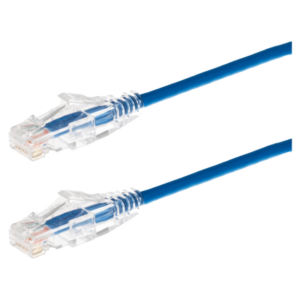 Dahua DH-PFM972-6U-1-S 1m CAT6 Slim Cord Cable Blue
