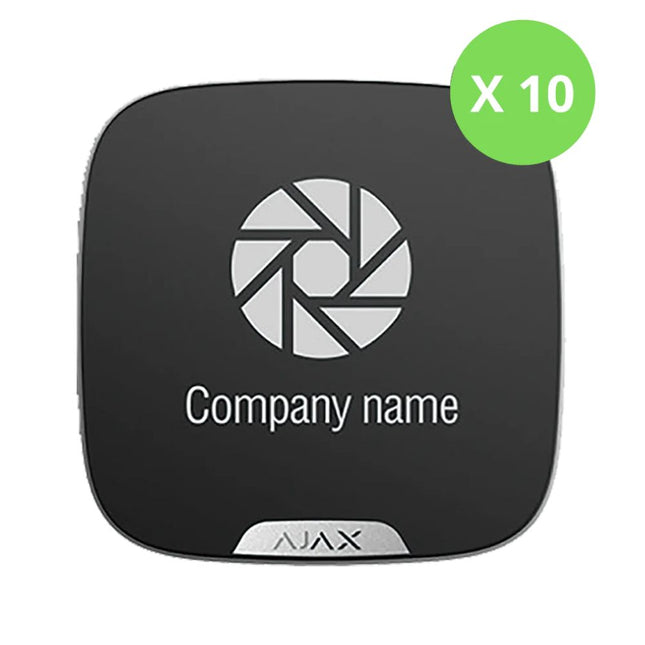 Ajax Brandplate (Black) - Ajax-20379