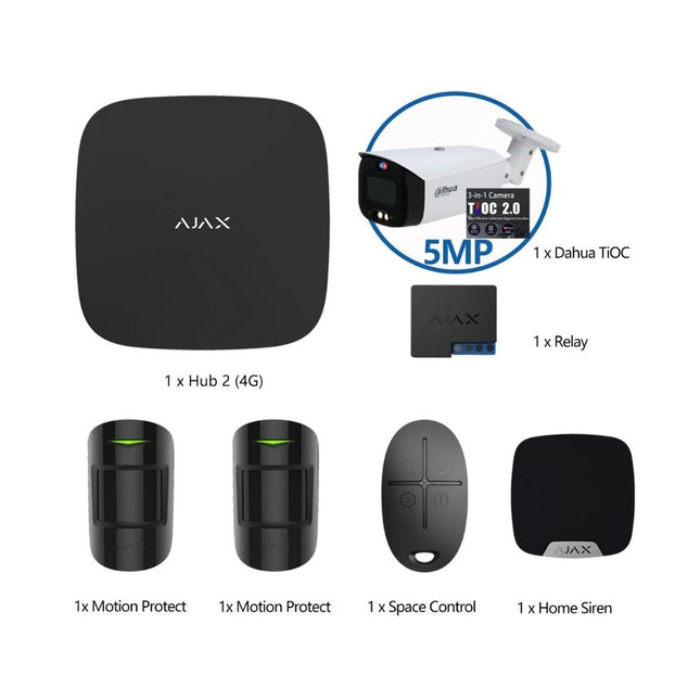 Ajax X Dahua Integration Kit (Black)
