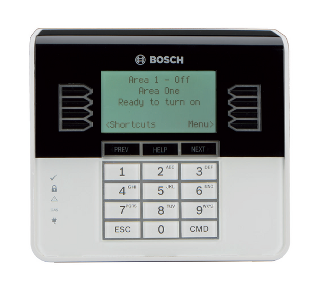 Bosch BOSB930 Atm-Style LCD Alpha-Numeric G Series Keypad Black/White