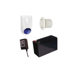 Bosch BOSCH7016 Kit Siren Recess Kit3 Includes Bosch5025 + Soun009 + Bat2000 + Bosch5060