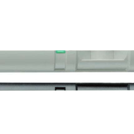 Bosch BOSDS150I Classic Series Hardwired Request to Exit PIR with Timer with Fresnel Optics Grey 2.4X3m Detection Area 2 X Spdt Plastic Wall Mount 1.5~4.5m Mount Height 12/24V Ac/DC