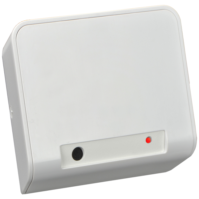 Bosch BOSRFGB Radion Series Wireless Glass Break Detector White Plastic Ceiling/Wall Mount 433Mhz 1Xcr123A Batt (3.3V) Suits B810 Sliding Self-Locking Enclosure